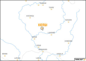 map of Kendi