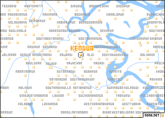 map of Kendua