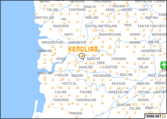 map of Keng-liao