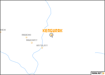 map of Kengurak