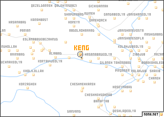 map of Keng