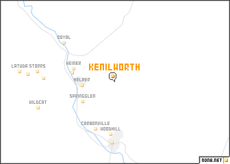 map of Kenilworth