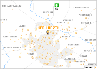 map of Kenilworth