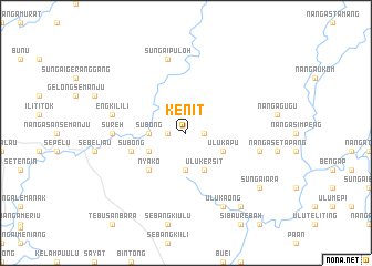 map of Kenit