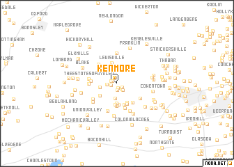 map of Kenmore