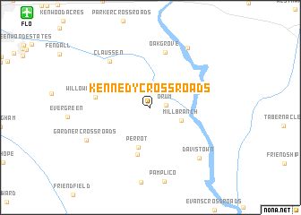 map of Kennedy Crossroads