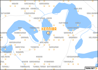 map of Kenniba