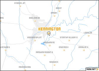 map of Kennington