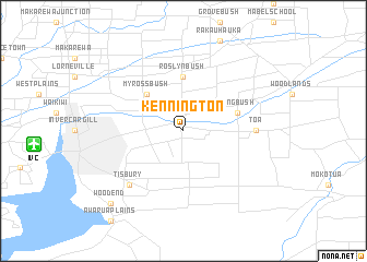 map of Kennington