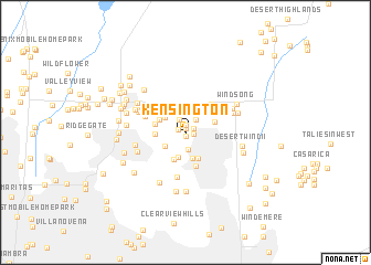 map of Kensington