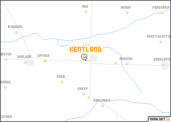 map of Kentland