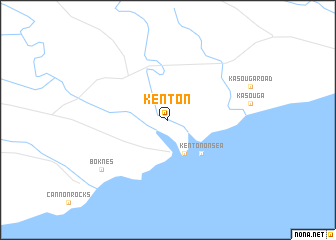 map of Kenton