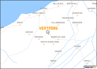 map of Kent Road