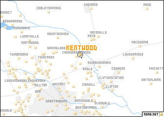 map of Kentwood