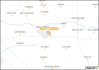 map of Kentwood