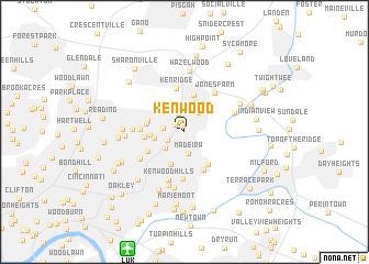 map of Kenwood