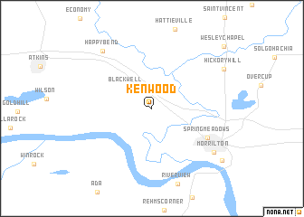 map of Kenwood