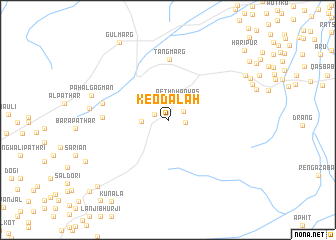 map of Keodalah