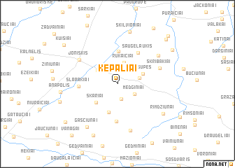 map of Kepaliai