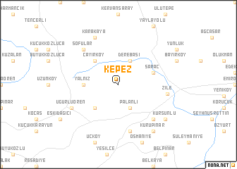 map of Kepez