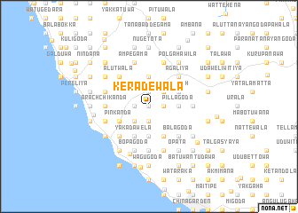 map of Keradewala