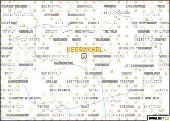 map of Keramkhāl