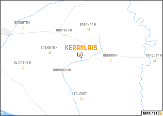 map of Keramlais