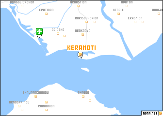 map of Keramotí