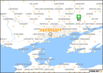 map of Kerangoff