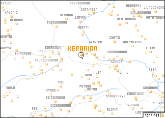 map of Keránion