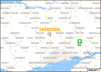 map of Kerarmoal