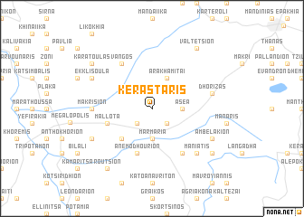 map of Kerastáris