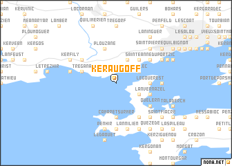 map of Keraugoff