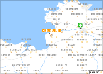 map of Keravilin