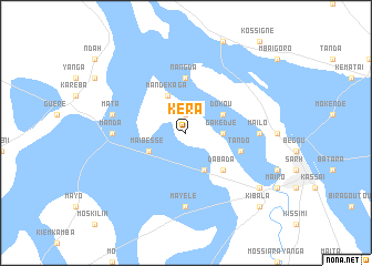 map of Kéra