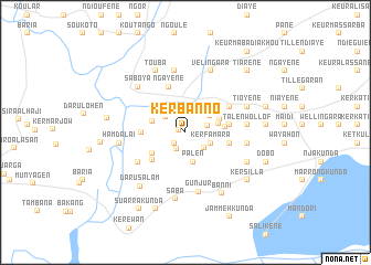 map of Ker Banno