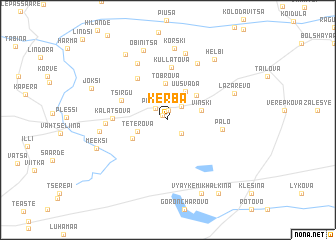 map of Kerba