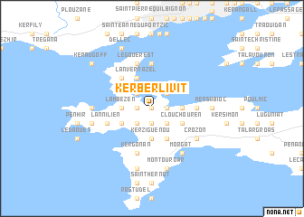 map of Kerberlivit