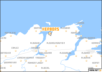 map of Kerbors