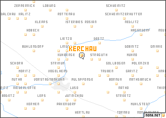 map of Kerchau