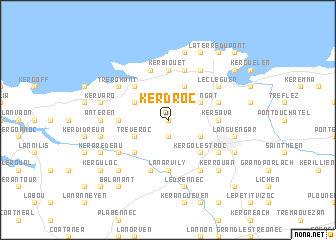 map of Kerdroc