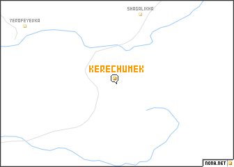 map of Kerechumek