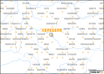 map of Keregera