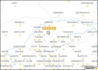 map of Kereka