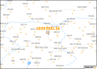 map of Kerepäälse
