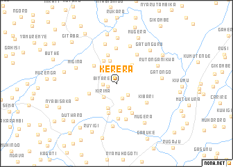 map of Kerera