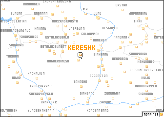 map of Kereshk
