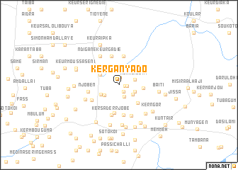 map of Ker Ganyado