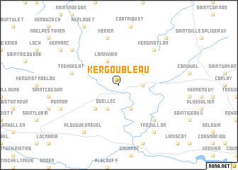 map of Kergoubleau