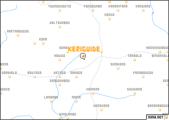 map of Keriguidé